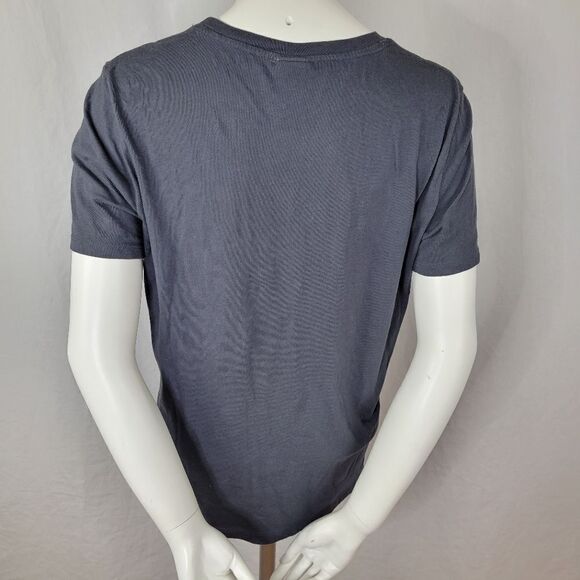 H&M FRIENDS Soda Shop Photo Gray Cotton Short Sleeve T-Shirt Size M - Picture 3 of 7